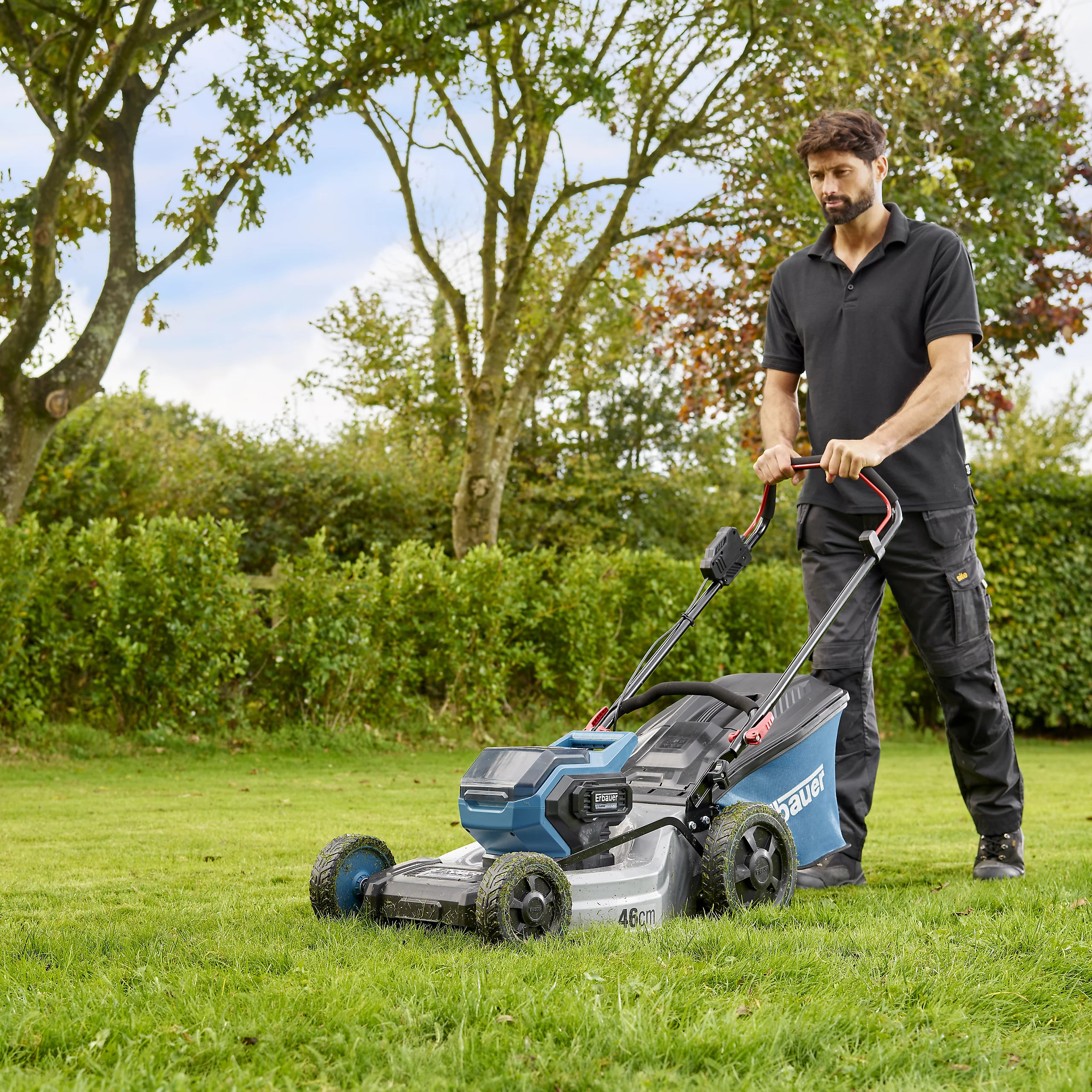 Erbauer EXT ELM18-Li Cordless 36V Lawnmower - Image 2