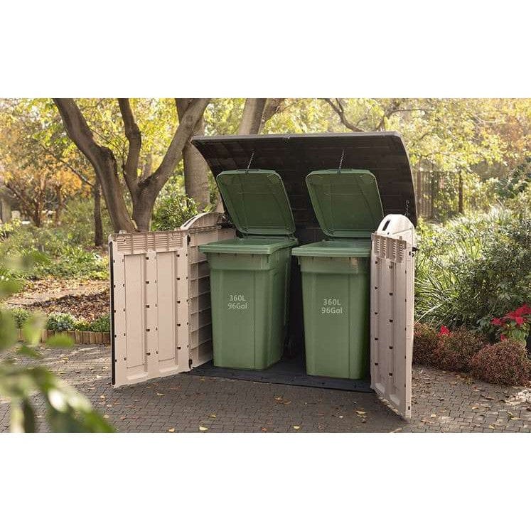 Keter 5.5′ x 3.5′ Store It Out Ultra Plastic Shed - Image 2
